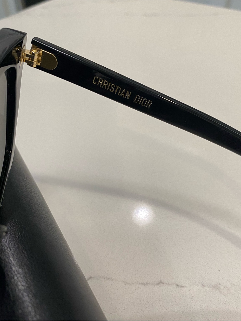 Dior Black Sunglasses with Matching Case - Picture 5 of 9